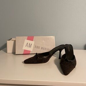 Ann Marino Brown high heels